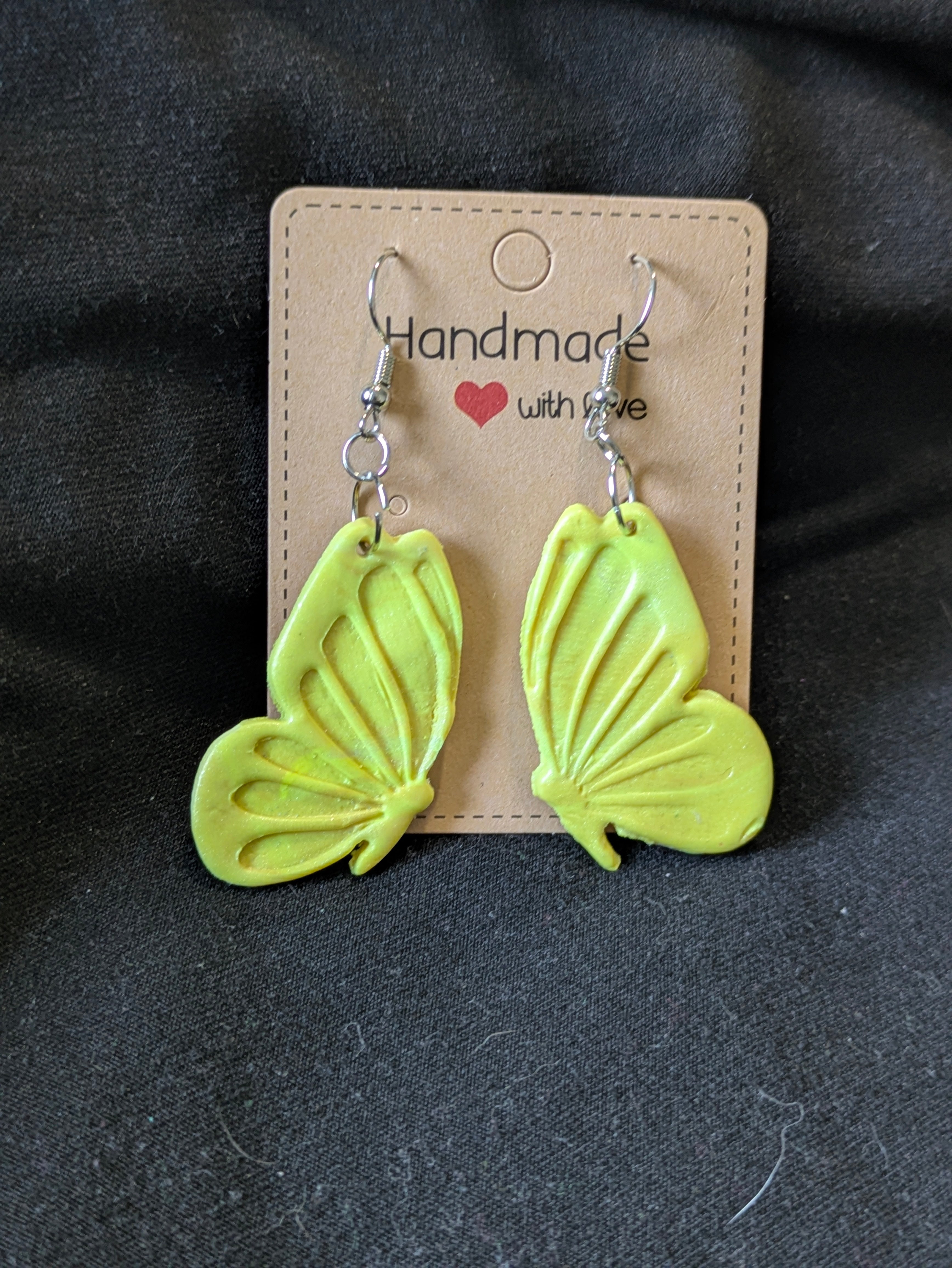Bright yellows butterflies