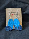 Blues sparkly butterflies