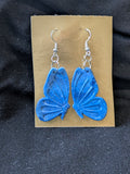 Blues sparkly butterflies