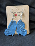 Blues sparkly butterflies
