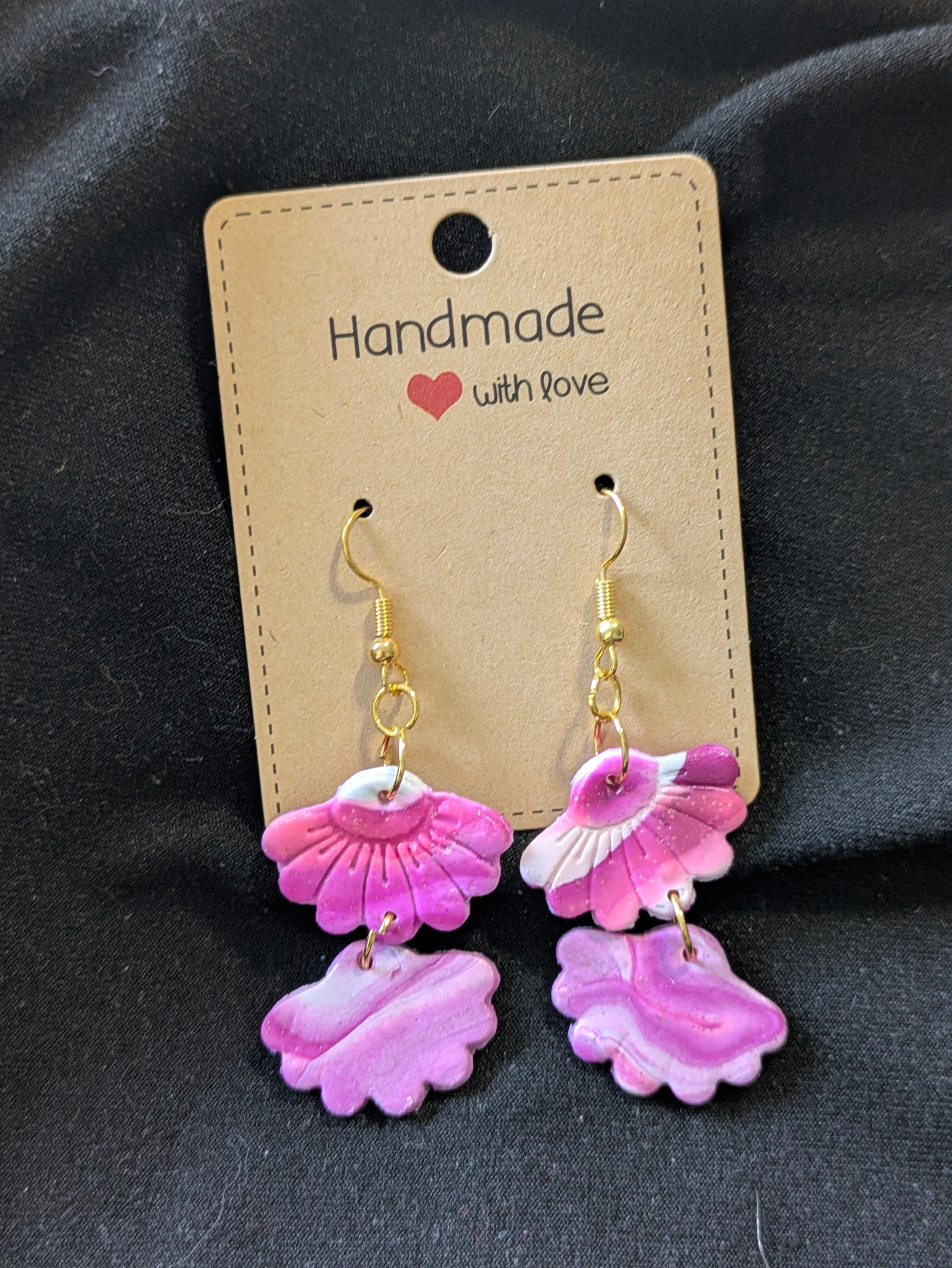 Pinks double flower dangles