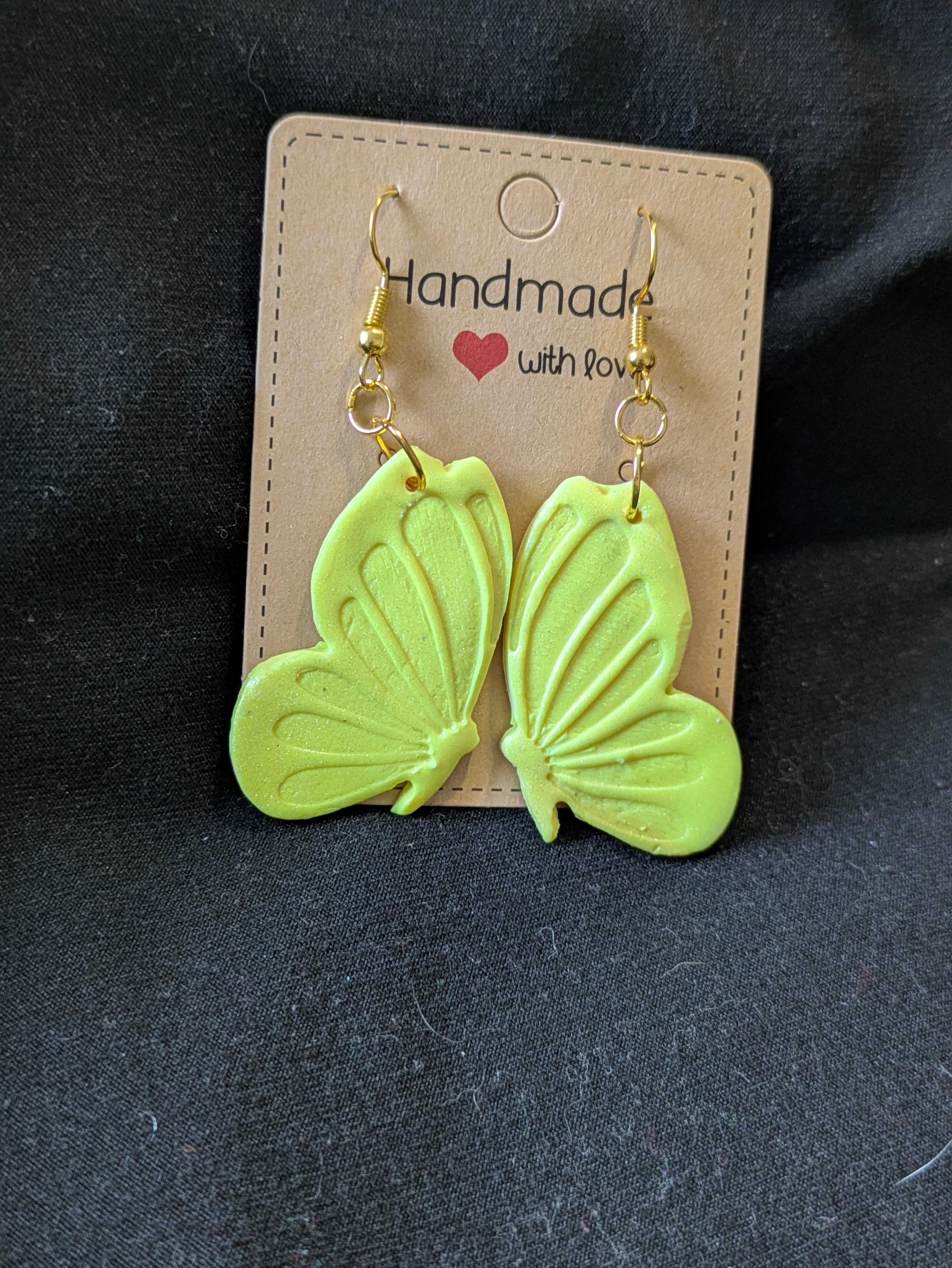 Bright yellow butterflies